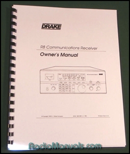 Drake R8 Instruction Manual